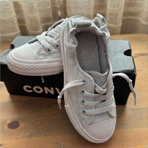Girls Sparkling Shoreline Converse (size 11)